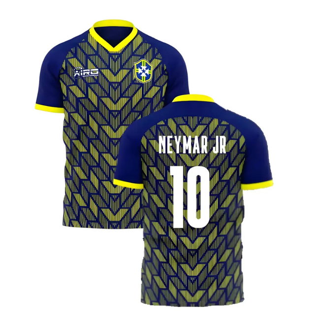 Brazil 2025-2026 Special Edition Concept Football Kit (Airo) (NEYMAR JR 10)-SoccerKits Hub | Buy Soccer Jerseys Online